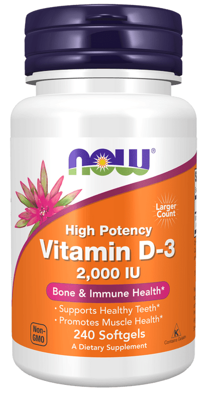 Vitamin D-3 2,000 IU by Country Life Natural Foods