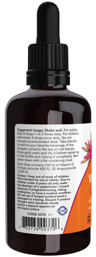 Vitamin D-3 Liquid by Country Life Natural Foods