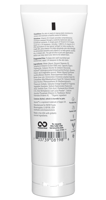 Vitamin D3 Cream by Country Life Natural Foods