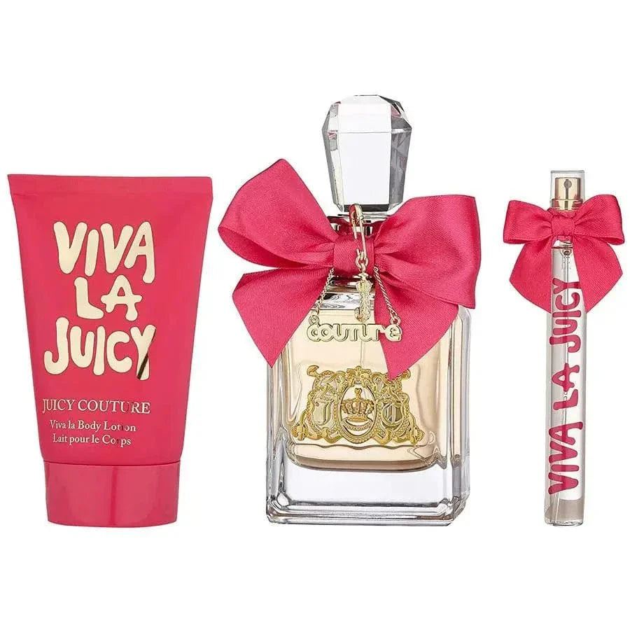 Viva La Juicy by Juicy Couture For Women 3Pcs Set EDP Spray - DestGlow