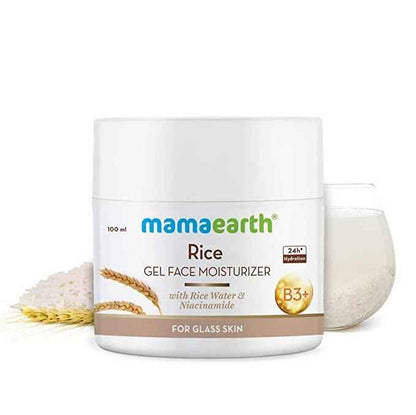 Mamaearth Rice Gel Face Moisturizer With Rice Water &amp; Niacinamide
