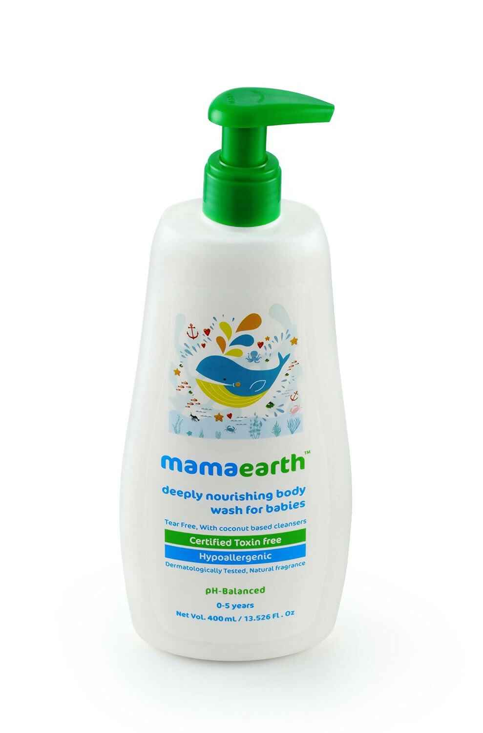 Mamaearth Gentle Cleansing Natural Baby Shampoo &amp; Mamaearth Deeply Nourishing Natural Baby Wash