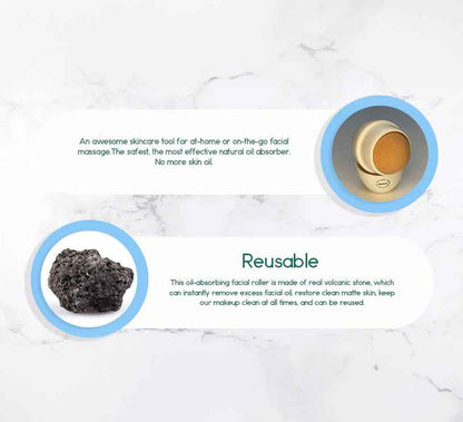 Volcanic Stone Oil-Absorbing Face Roller
