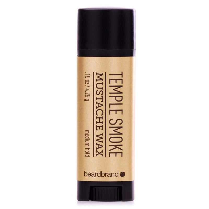 Beardbrand Temple Smoke Mustache Wax 0.15 oz by Pasteur Pharmacy
