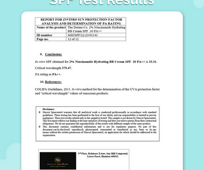 The Derma Co 2% Niacinamide Hydrating BB Cream with 1% Hyaluronic Acid Complex &amp; Aquaxyl