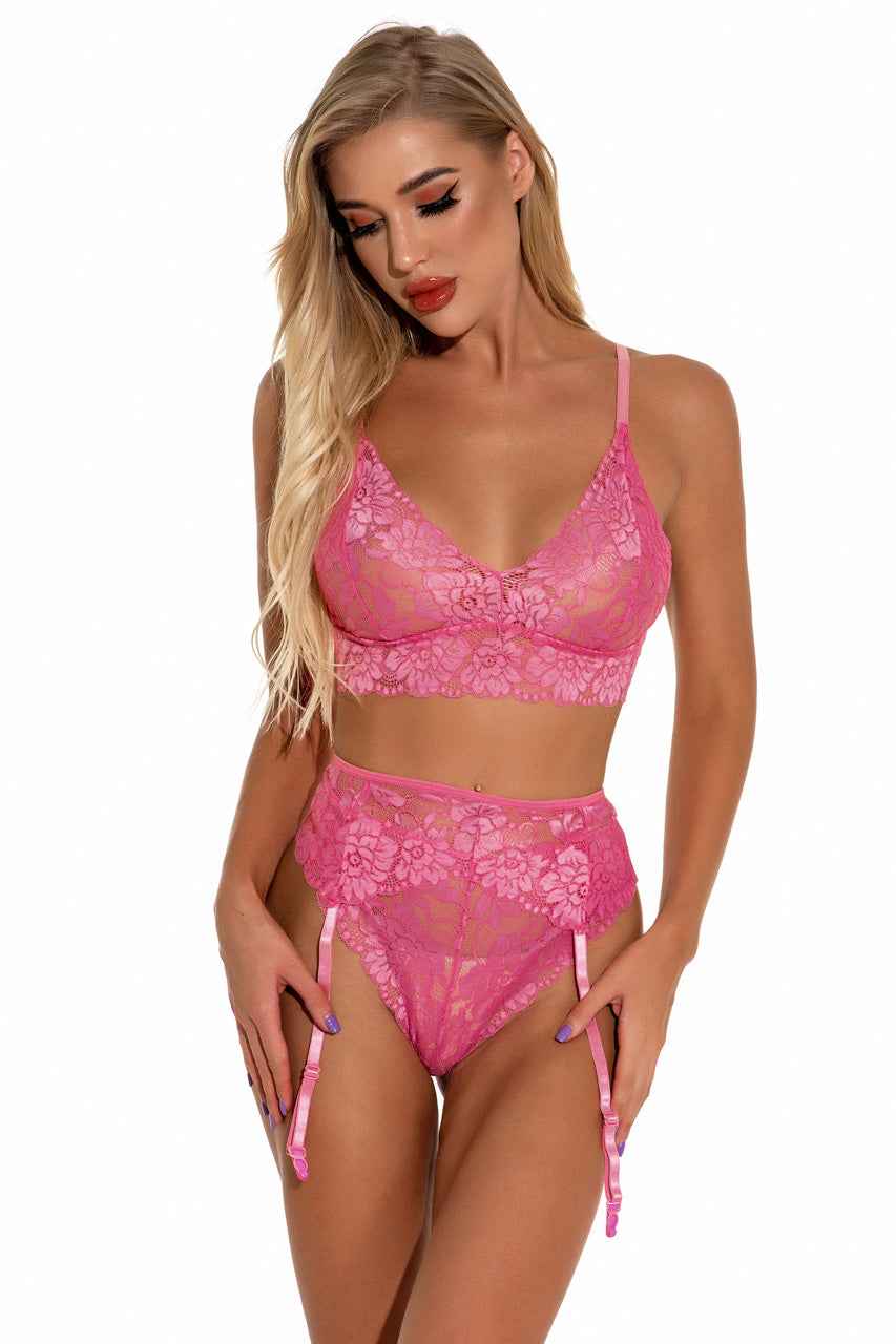 Beauty Bralette and Garter Panty