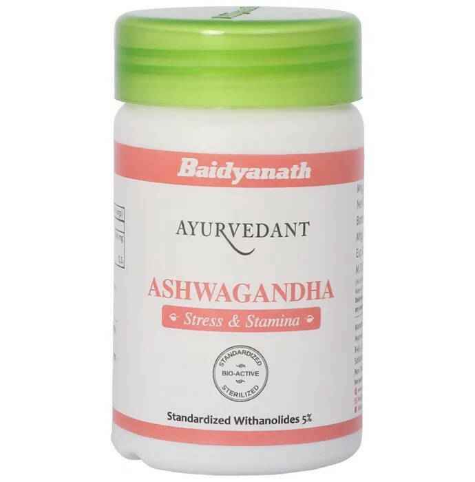 Baidyanath Jhansi Ayuvedant Ashwagandha Tablets