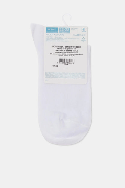 Conte Cotton Long Socks Active 157 - Lurex Stripes - DestGlow