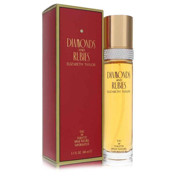 Diamonds &amp; Rubies by Elizabeth Taylor Eau De Toilette Spray 1.7 oz for Women