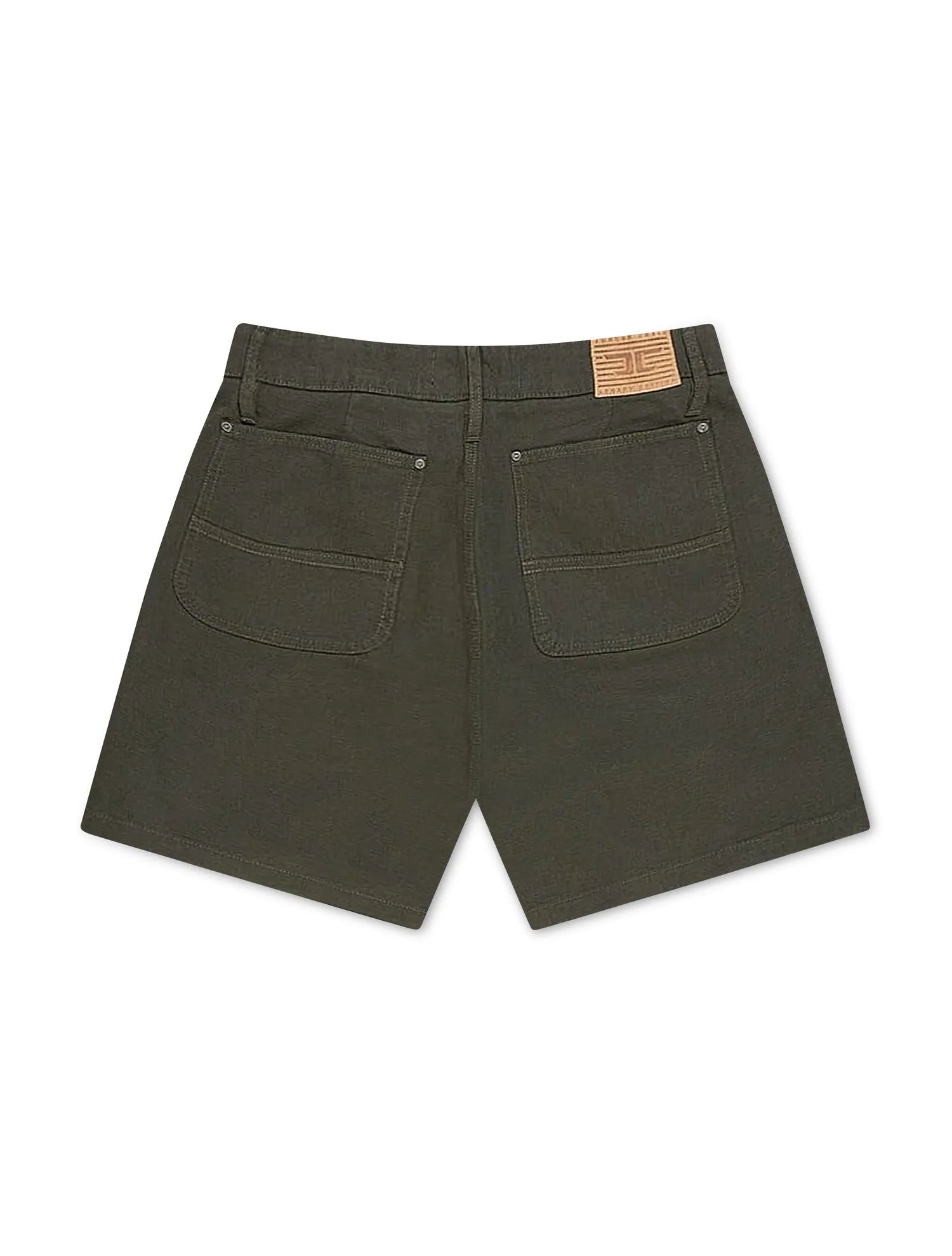 Jordan Craig The Re-up Shorts - Dark Green by Denim Exchange