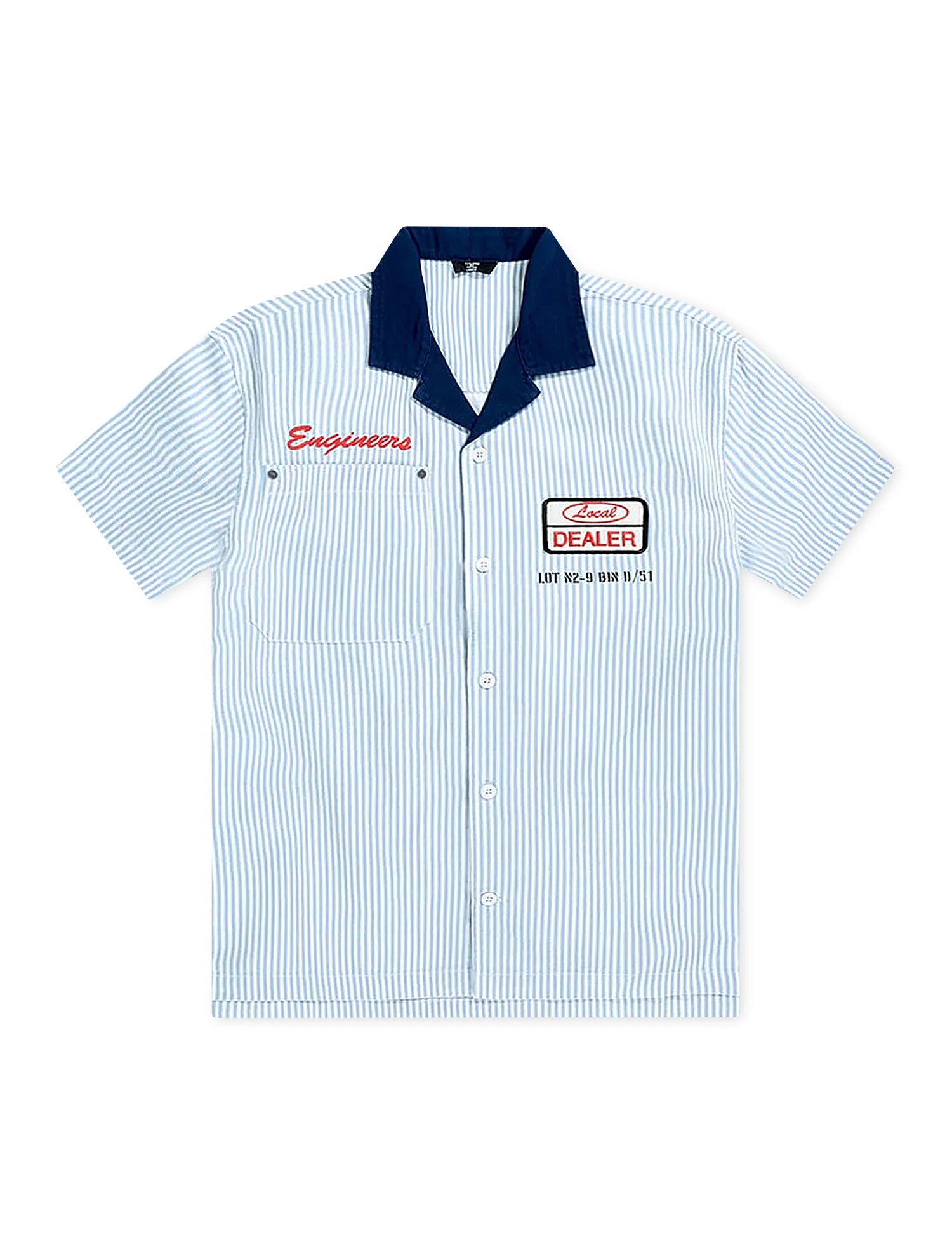 Jordan Craig Local Dealer Service Shirt - Bengal Stripe by Denim Exchange