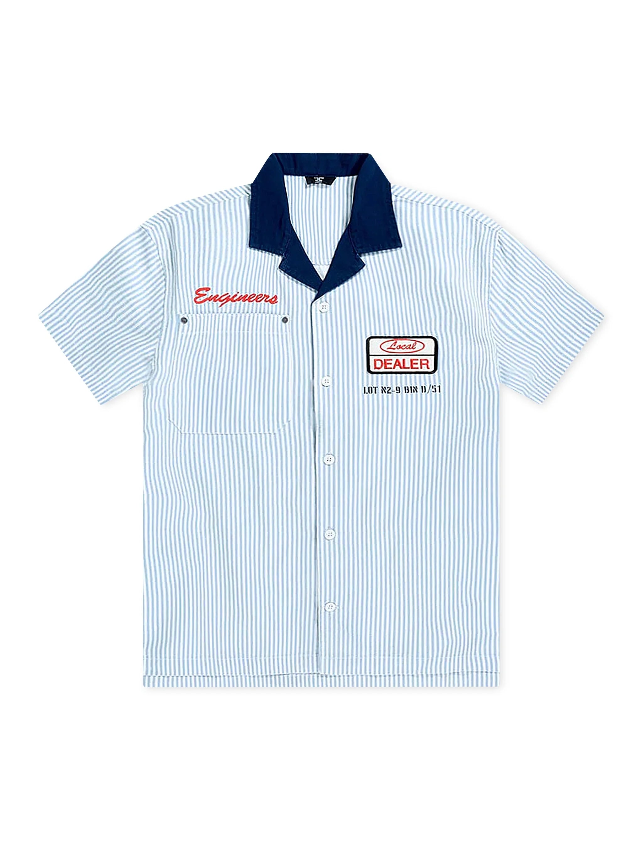 Jordan Craig Local Dealer Service Shirt - Bengal Stripe by Denim Exchange