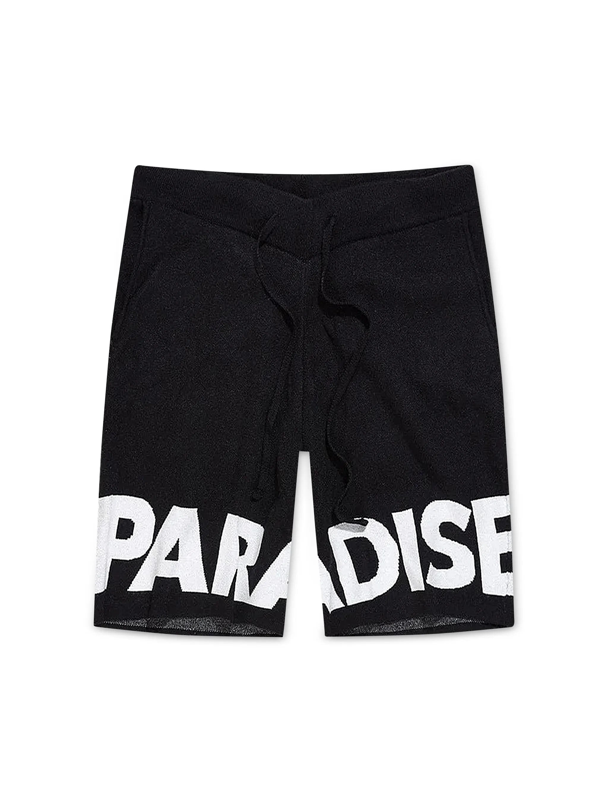 Jordan Craig Paradise Retro Knit Shorts - Black by Denim Exchange