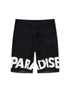 Jordan Craig Paradise Retro Knit Shorts - Black by Denim Exchange