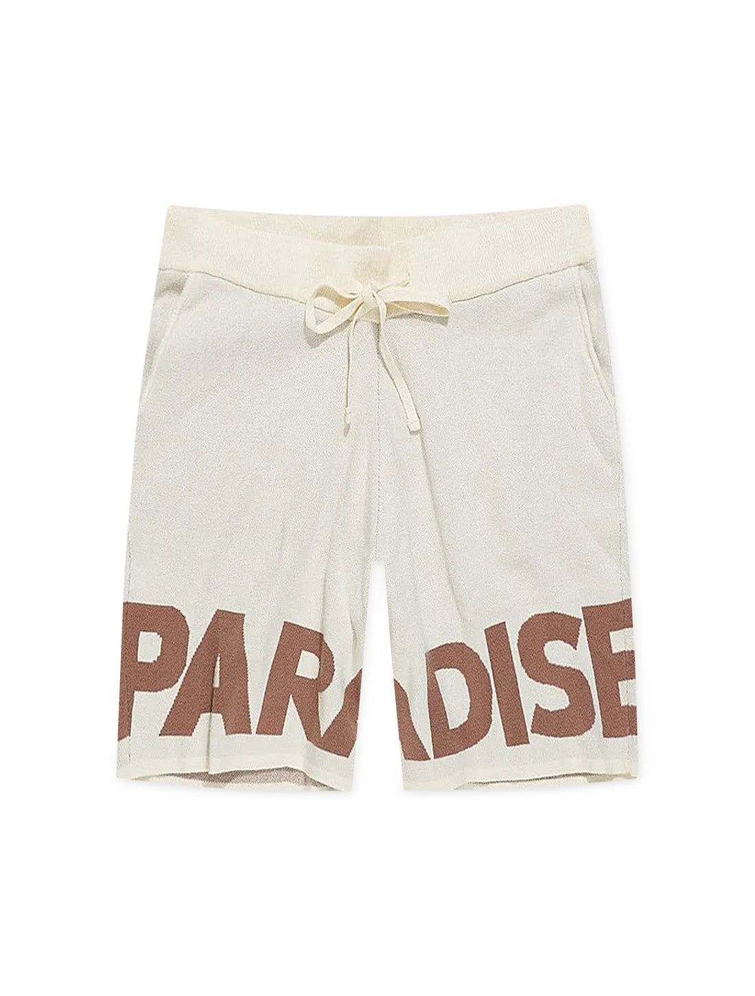 Jordan Craig Paradise Retro Knit Shorts - Cream by Denim Exchange