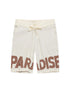 Jordan Craig Paradise Retro Knit Shorts - Cream by Denim Exchange