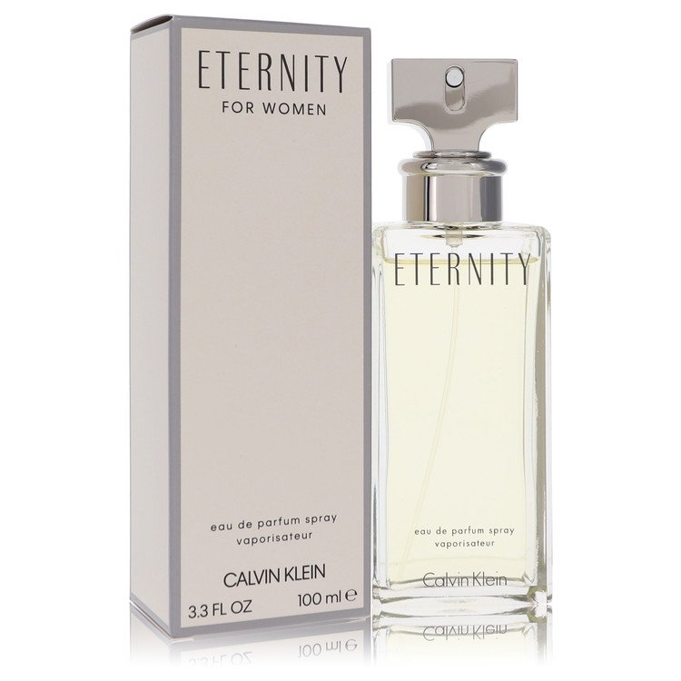 Eternity by Calvin Klein Eau De Parfum Spray 3.3 oz for Women 