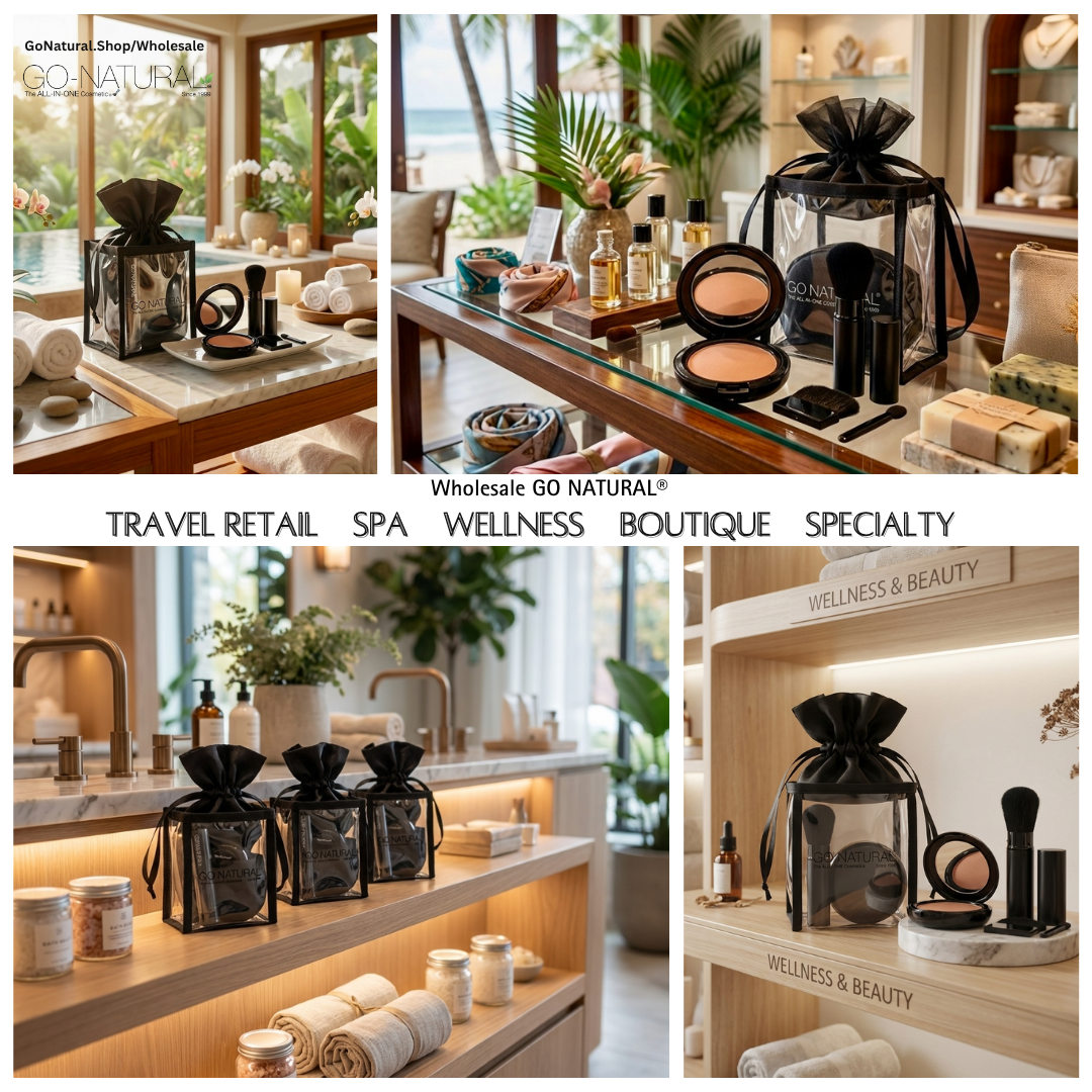 Wholesale Offers - GO NATURAL® ALL-IN-ONE® Powder - Travel Gift Sets by GO NATURAL®