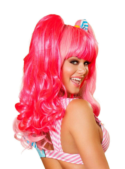 Hot Pink and Baby Pink Wig