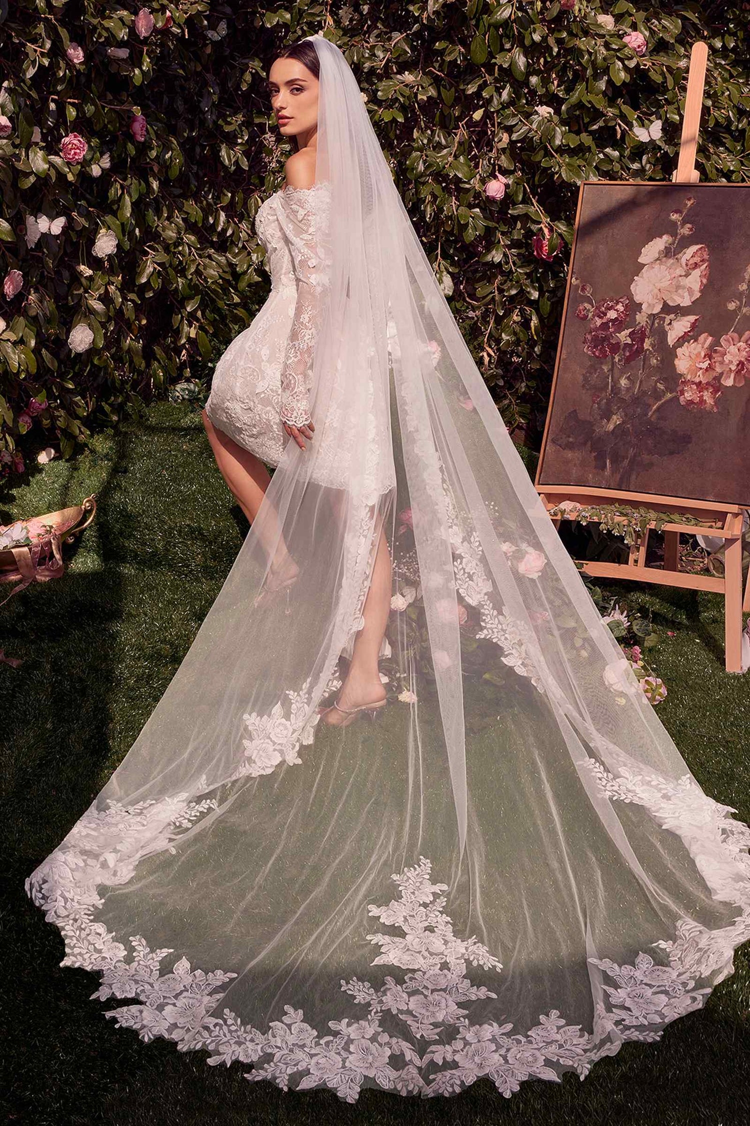 Andrea &amp; Leo WL021 Bridal Party Dress Short Off the Shoulder