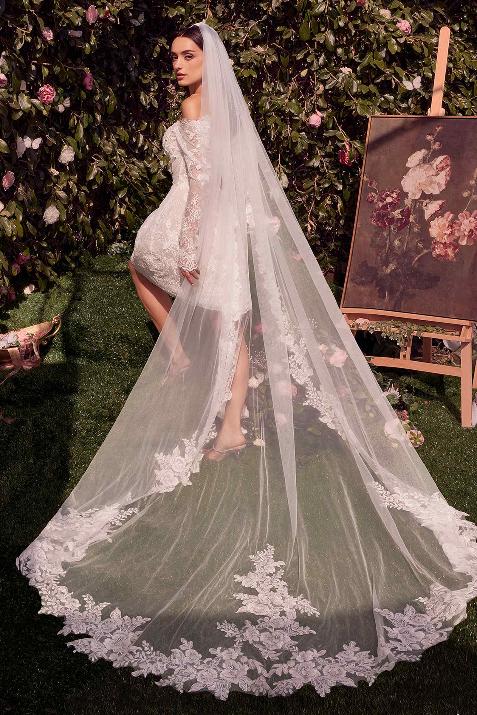 Andrea &amp; Leo WL021 Bridal Party Dress Short Off the Shoulder