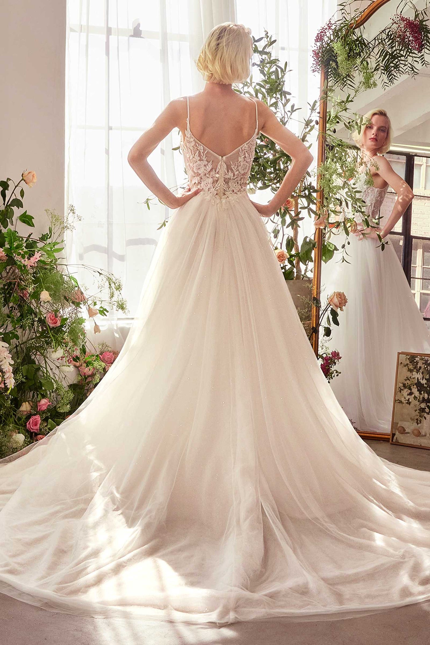 Andrea &amp; Leo WL029 Dress Lace &amp; Tulle Bridal Ball Gown