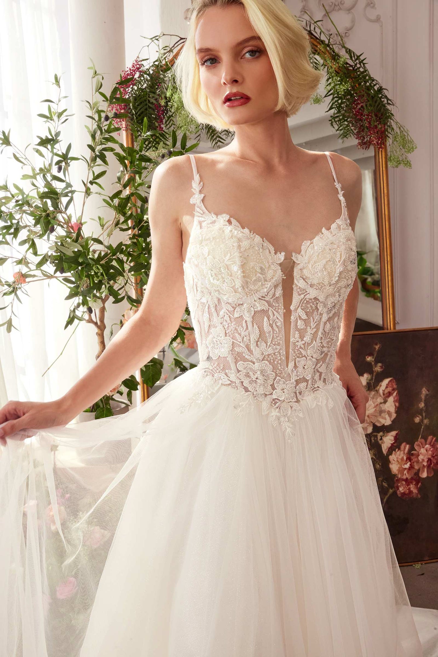 Andrea &amp; Leo WL029 Dress Lace &amp; Tulle Bridal Ball Gown