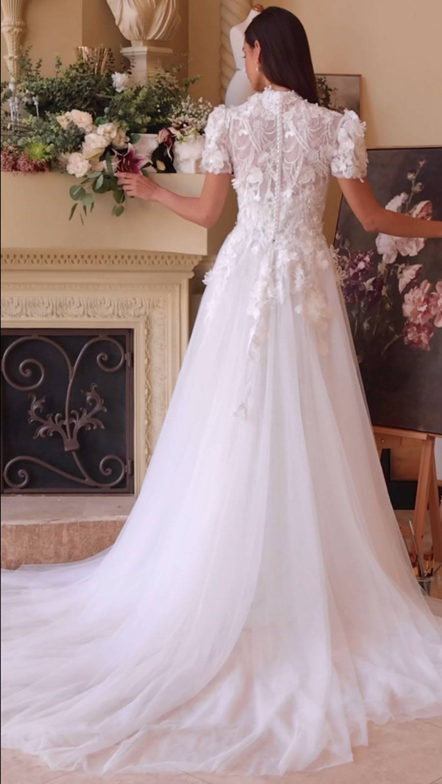 Andrea &amp; Leo WL040 Wedding Dress Two Looks-in-One Design