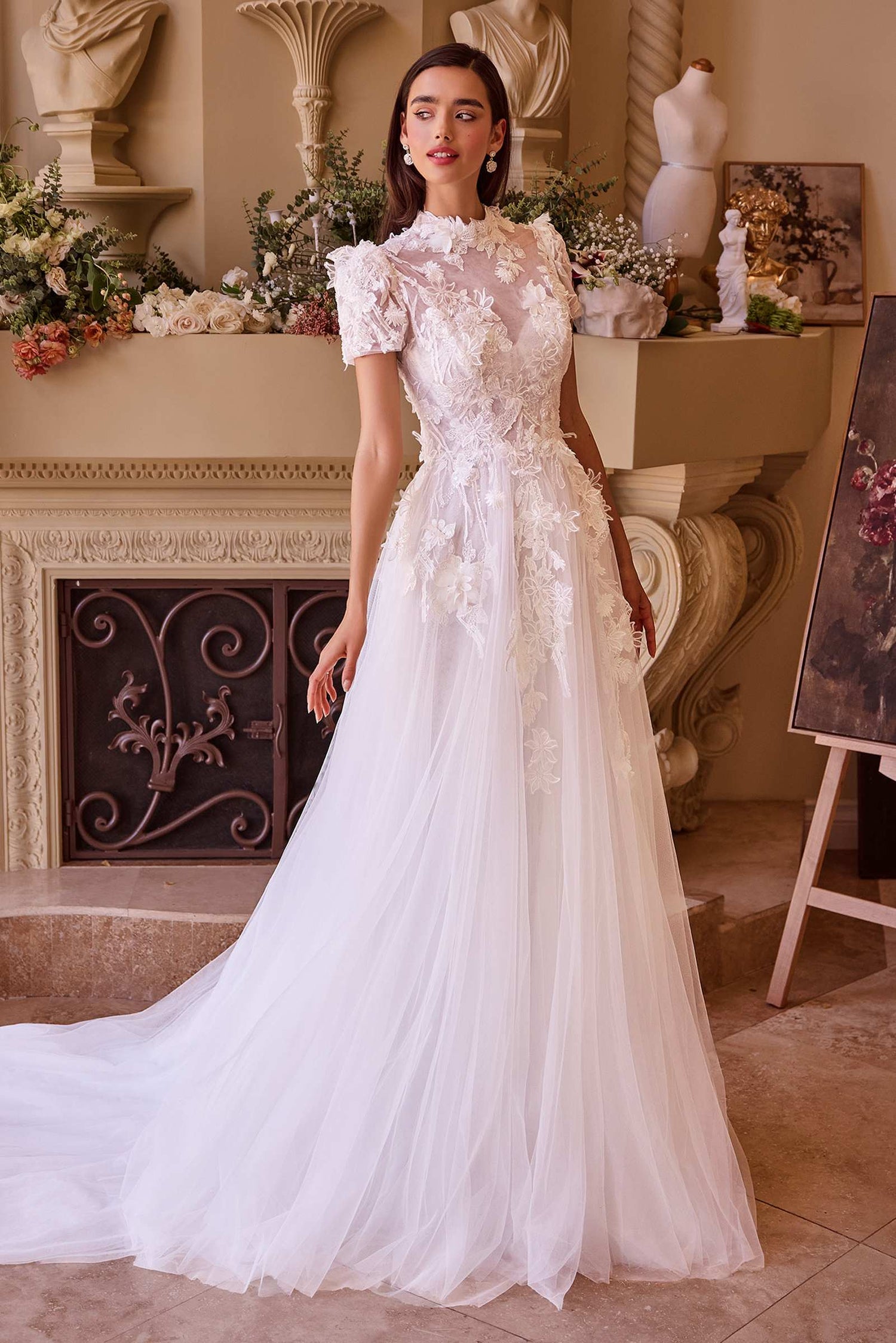 Andrea &amp; Leo WL040 Wedding Dress Two Looks-in-One Design