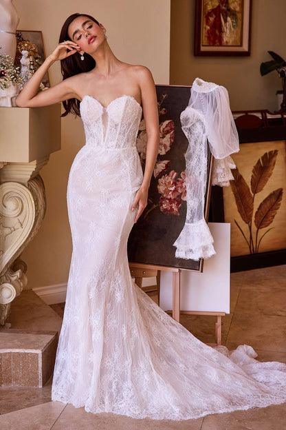 Andrea &amp; Leo WL042 Dress Versatile Fitted Lace Bridal Gown