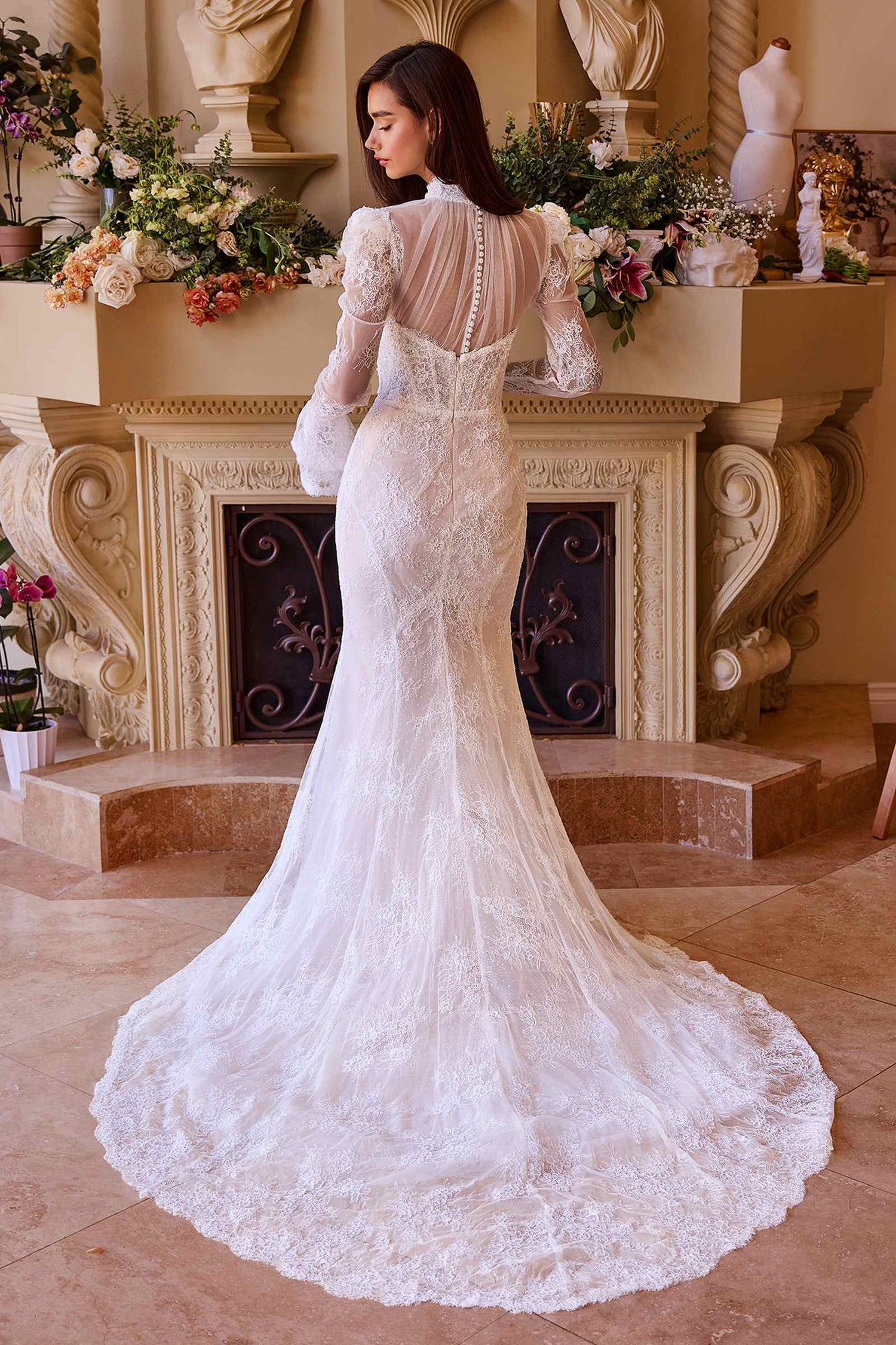 Andrea &amp; Leo WL042 Dress Versatile Fitted Lace Bridal Gown
