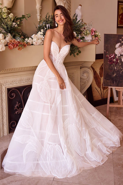 Andrea &amp; Leo WL043 Dress Tullip Sequin Embroidered Wedding Ball Gown