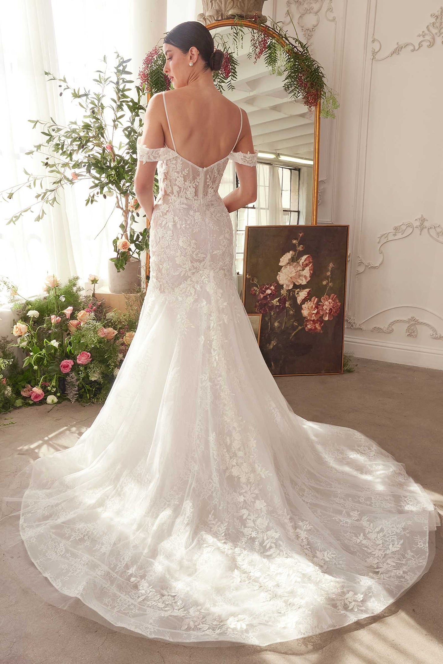 Andrea &amp; Leo WL051 Dress Fitted Lace Wedding Mermaid Gown