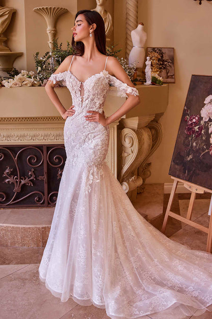 Andrea &amp; Leo WL051 Dress Fitted Lace Wedding Mermaid Gown