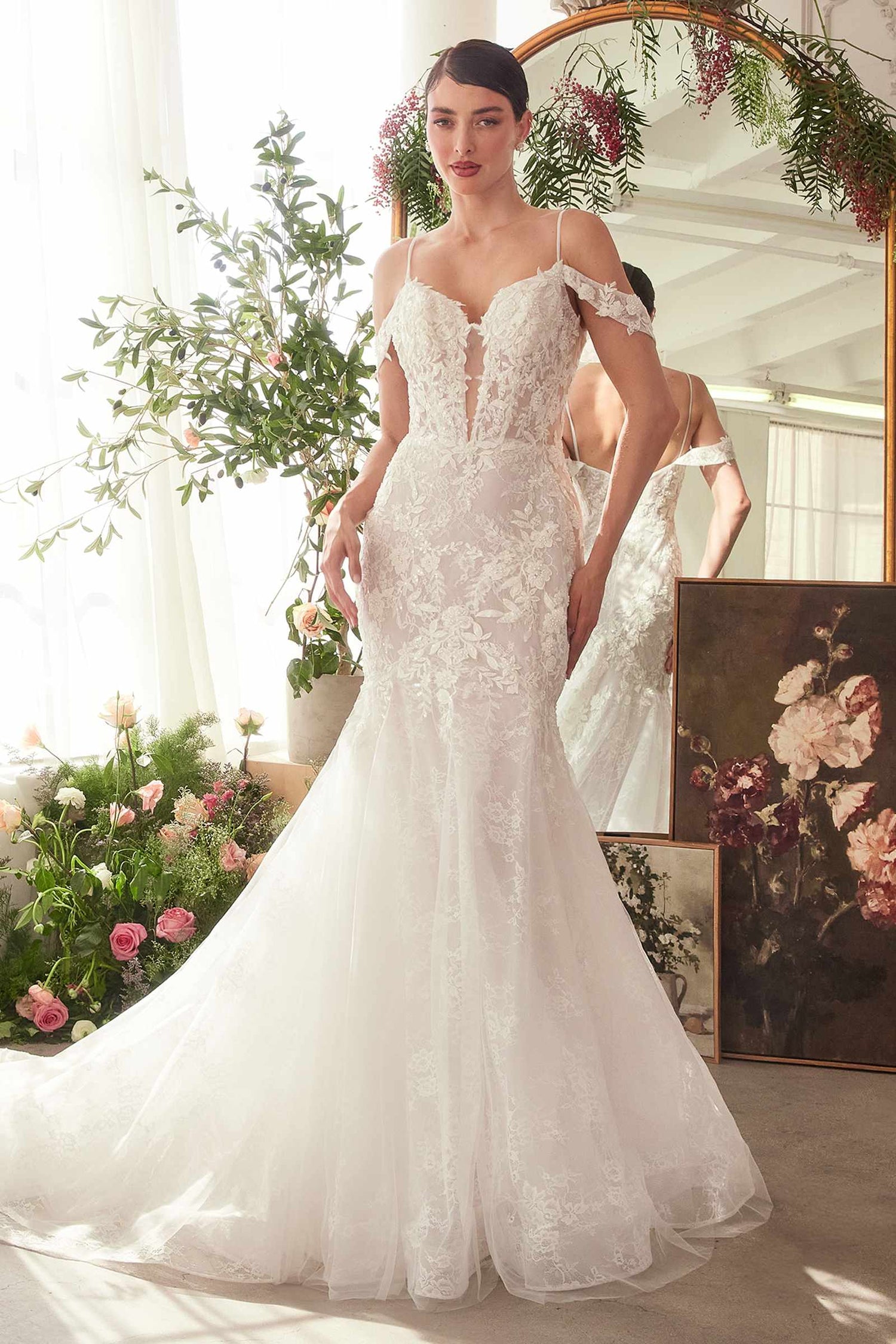 Andrea &amp; Leo WL051 Dress Fitted Lace Wedding Mermaid Gown