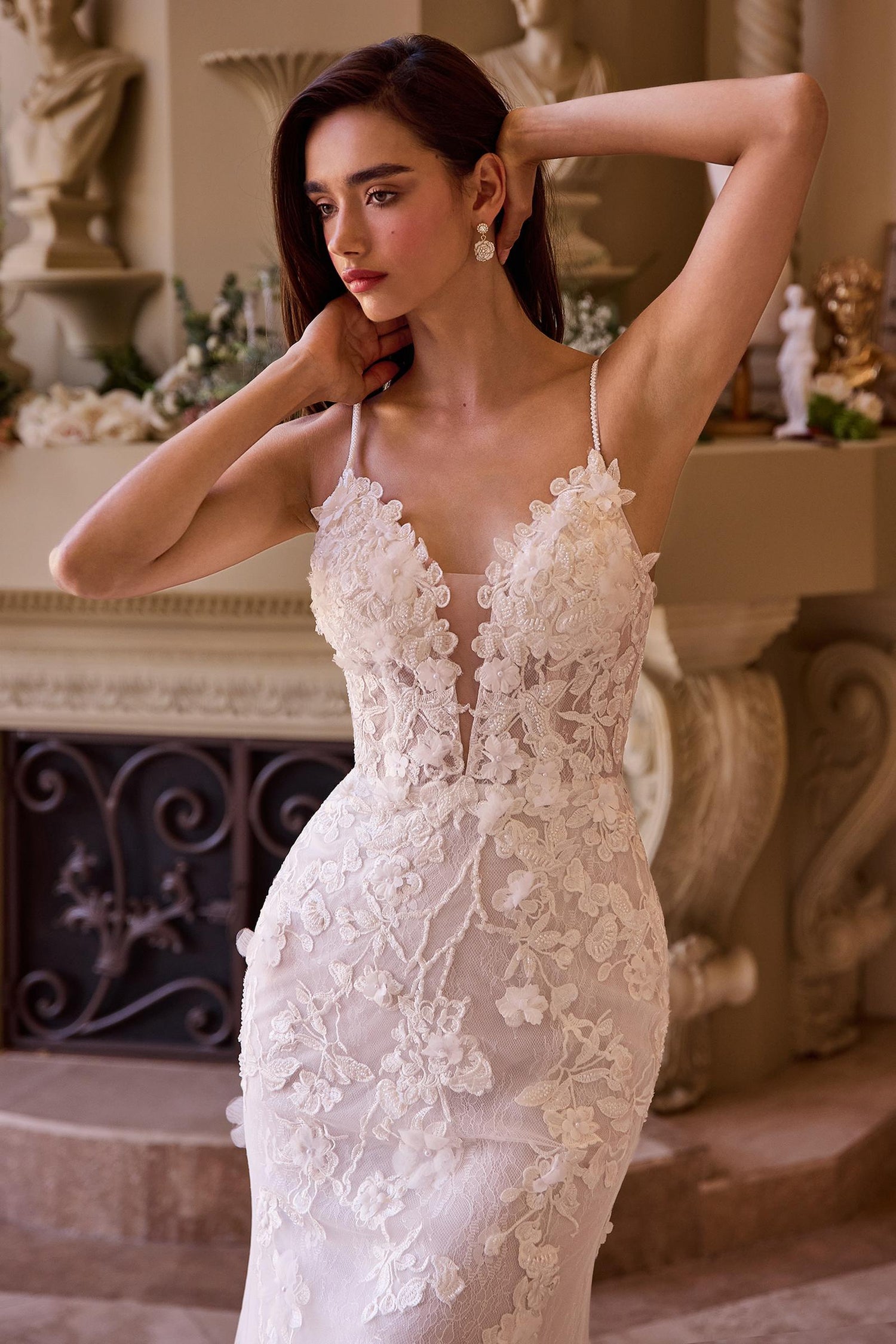 Andrea &amp; Leo WL053 Dress Fitted Lace Wedding Gown