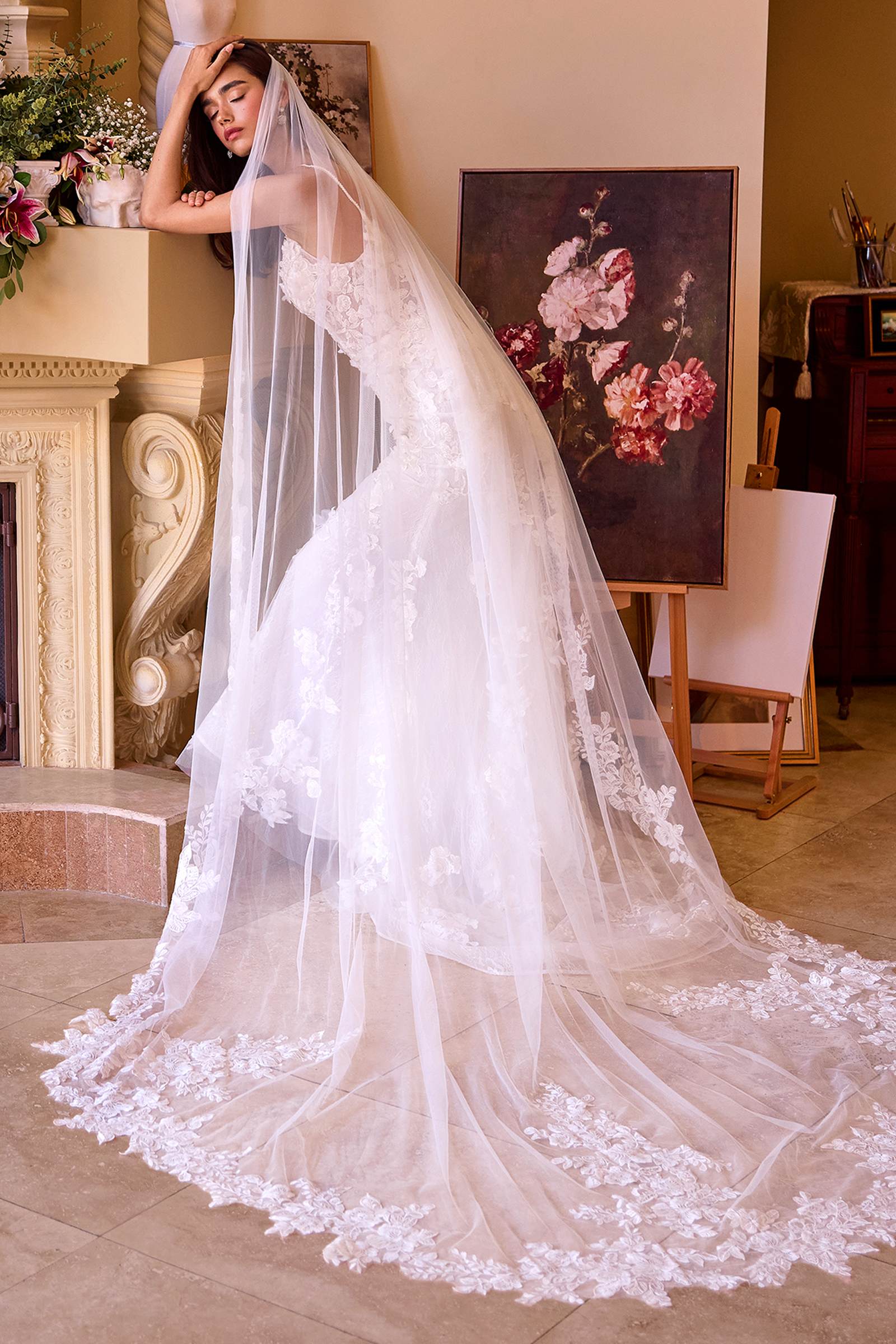 Andrea &amp; Leo WL053 Dress Fitted Lace Wedding Gown