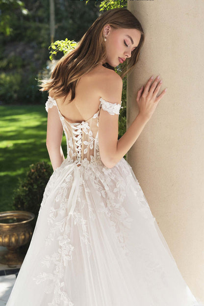 Andrea &amp; Leo WL057 Wedding A-line Gown Off Shoulder