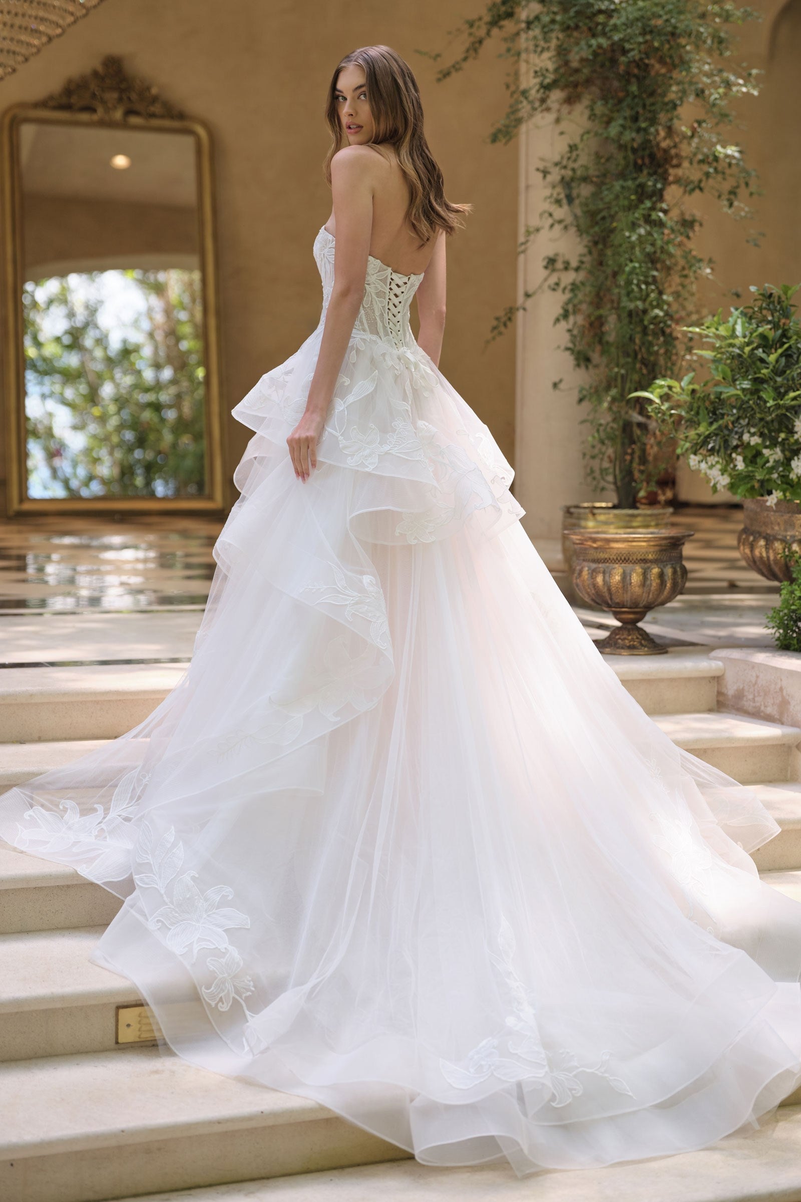 Andrea &amp; Leo WL059 Strapless A-Line Wedding Ball Gown