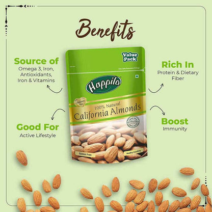 Happilo Premium Dry Fruit Combo (Almond &amp; Cashews)