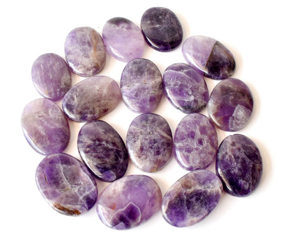Amethyst Worry Pocket Stones  DestGlow