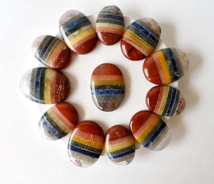 Chakra Bonded Pocket Stones.  DestGlow