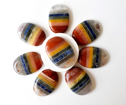 Chakra Bonded Pocket Stones.  DestGlow