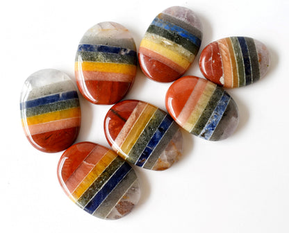 Chakra Bonded Pocket Stones.  DestGlow