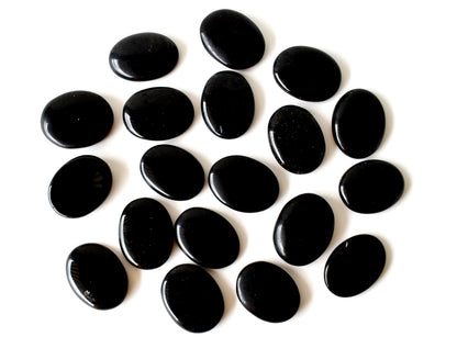 Black Obsidian Pocket Stones.  DestGlow