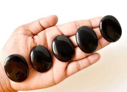 Black Obsidian Pocket Stones.  DestGlow