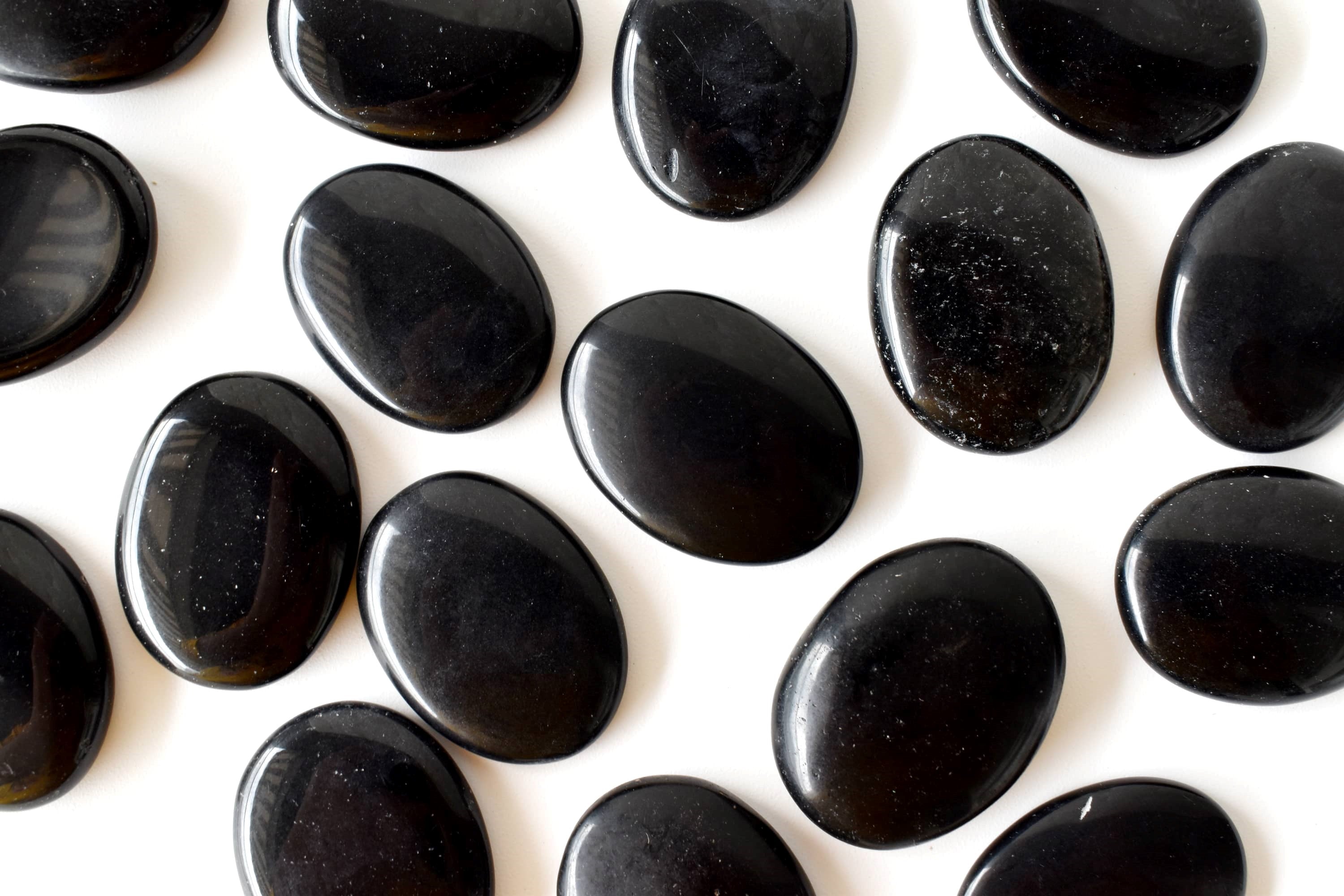 Black Obsidian Pocket Stones.  DestGlow