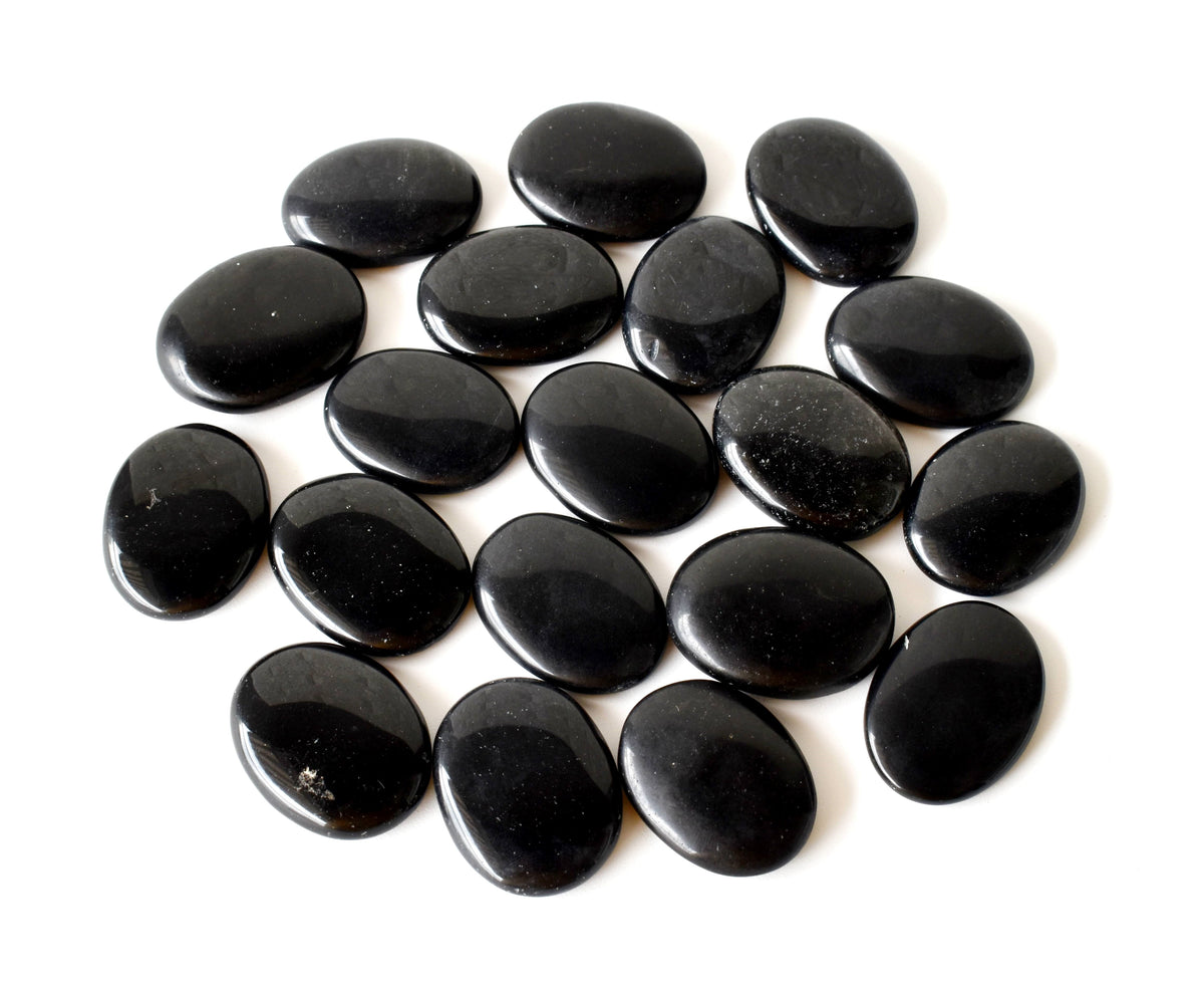 Black Obsidian Pocket Stones.  DestGlow