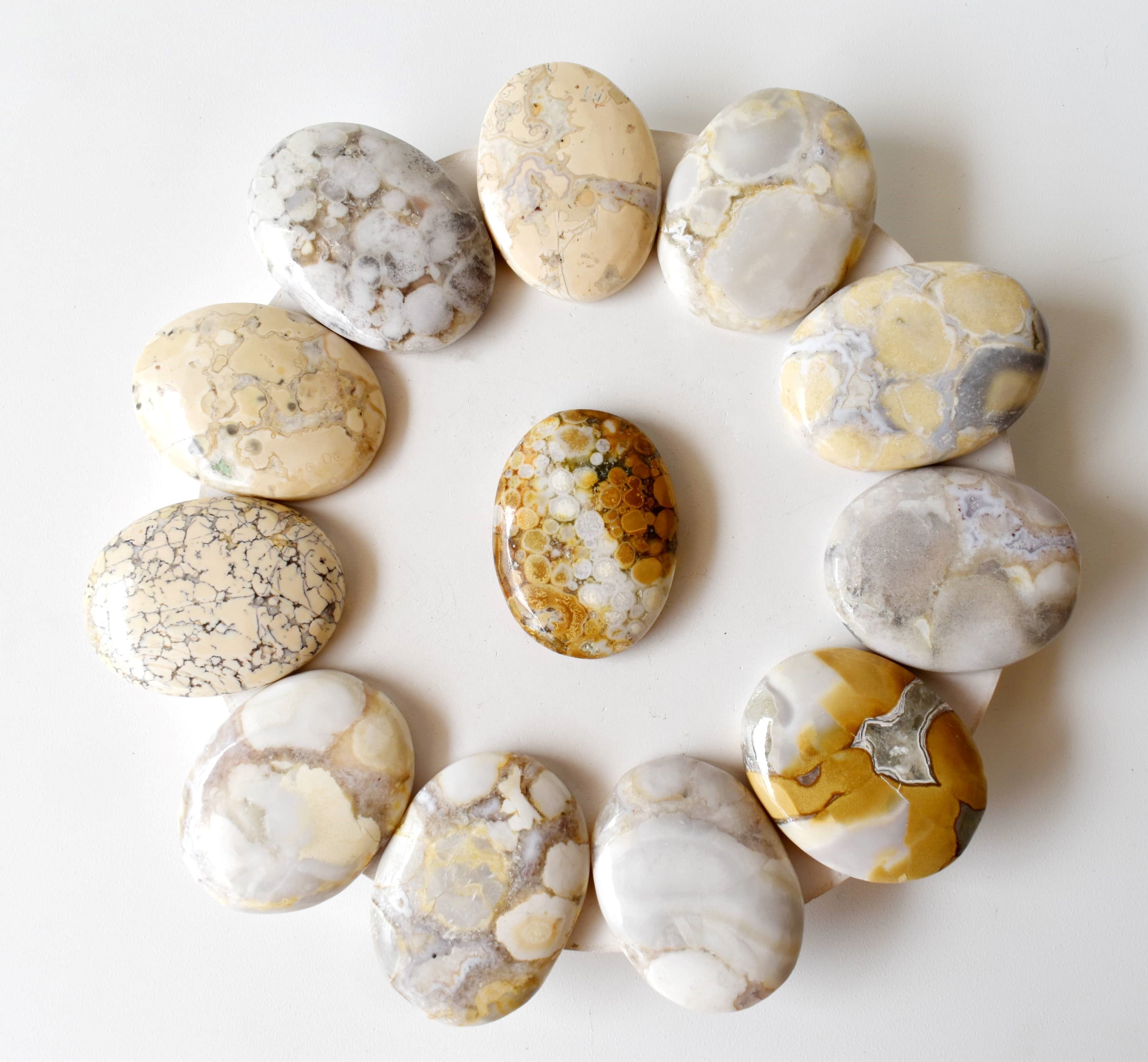 Conglomerate Pocket Stones(Depression and Negativity)  DestGlow