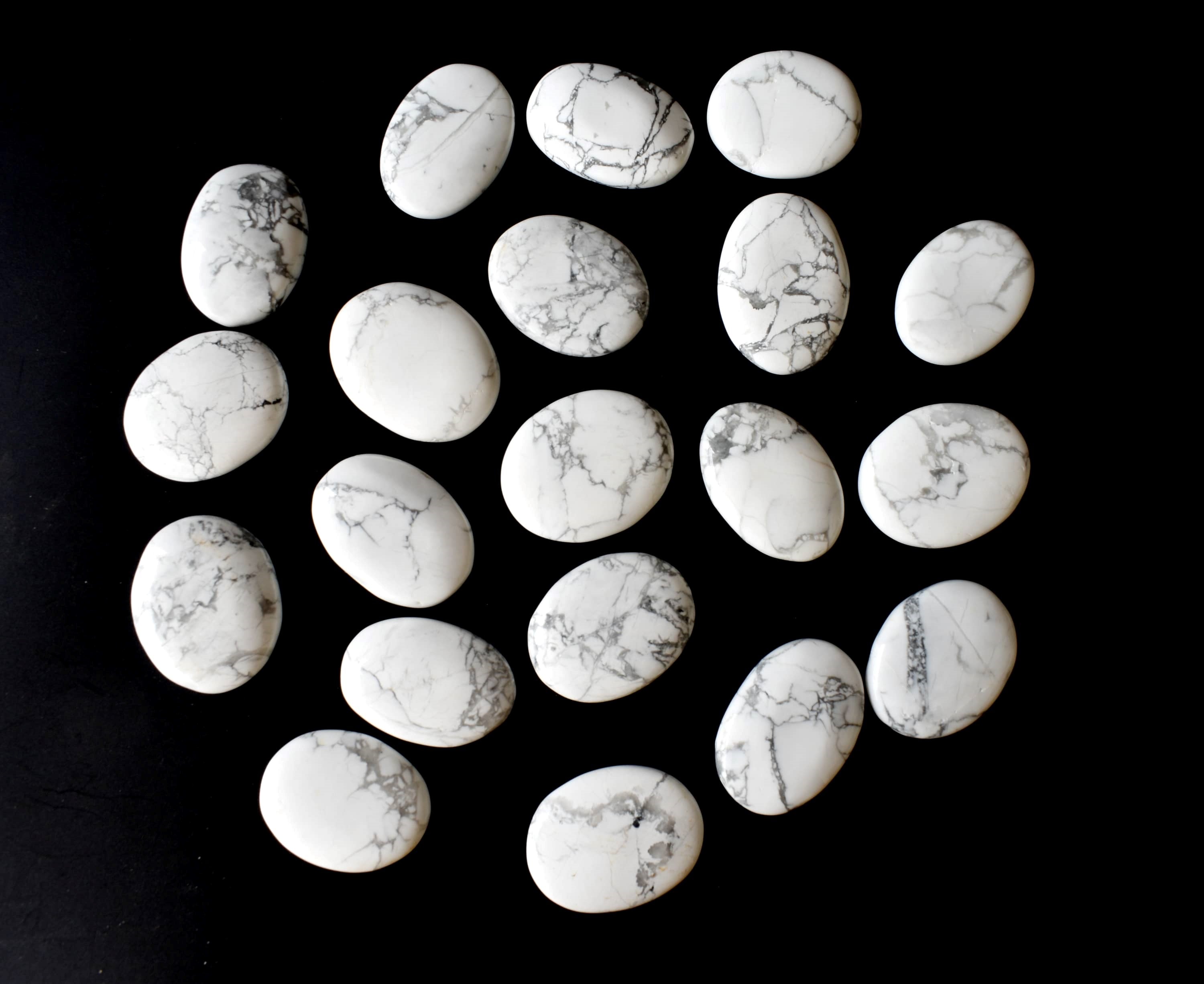 Howlite Pocket Stones (Inspiration and Truth)  DestGlow